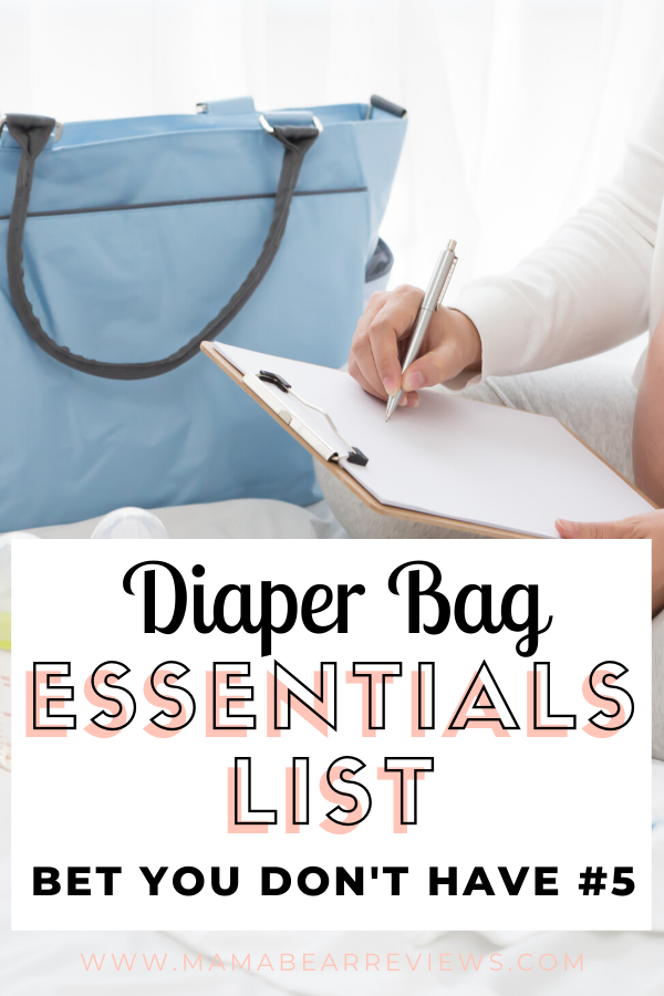 diaper bag checklist