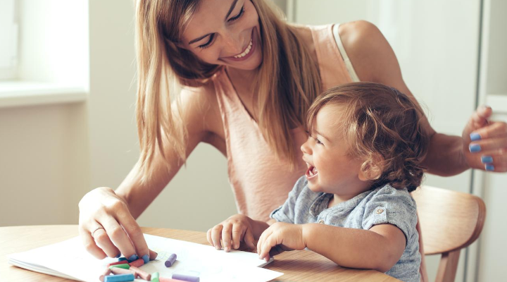 teaching a toddler to talk