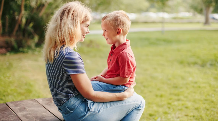 teaching a toddler to talk