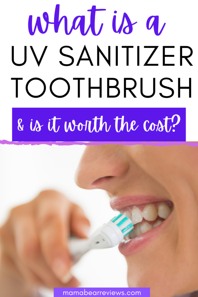 UV sanitizer toothbrush