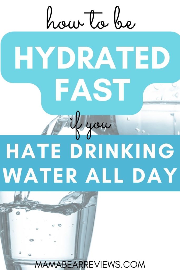 how to be hydrated fast