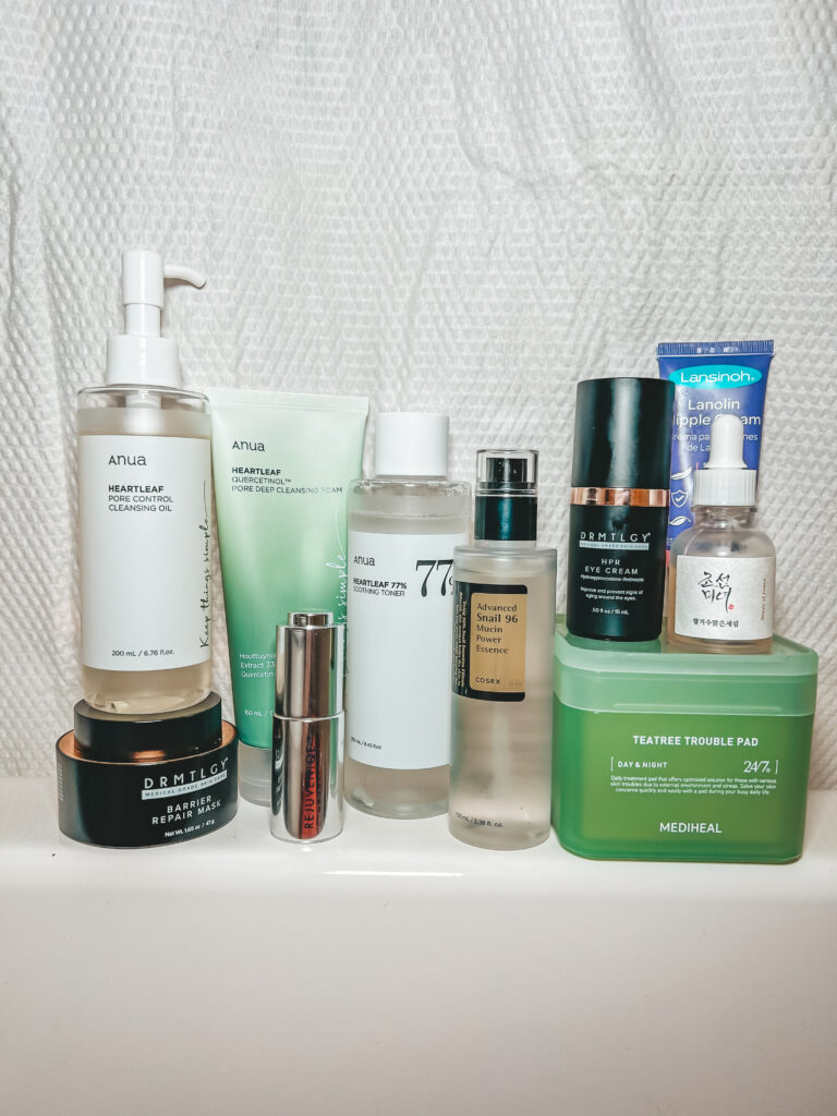 korean skincare day and night routine
